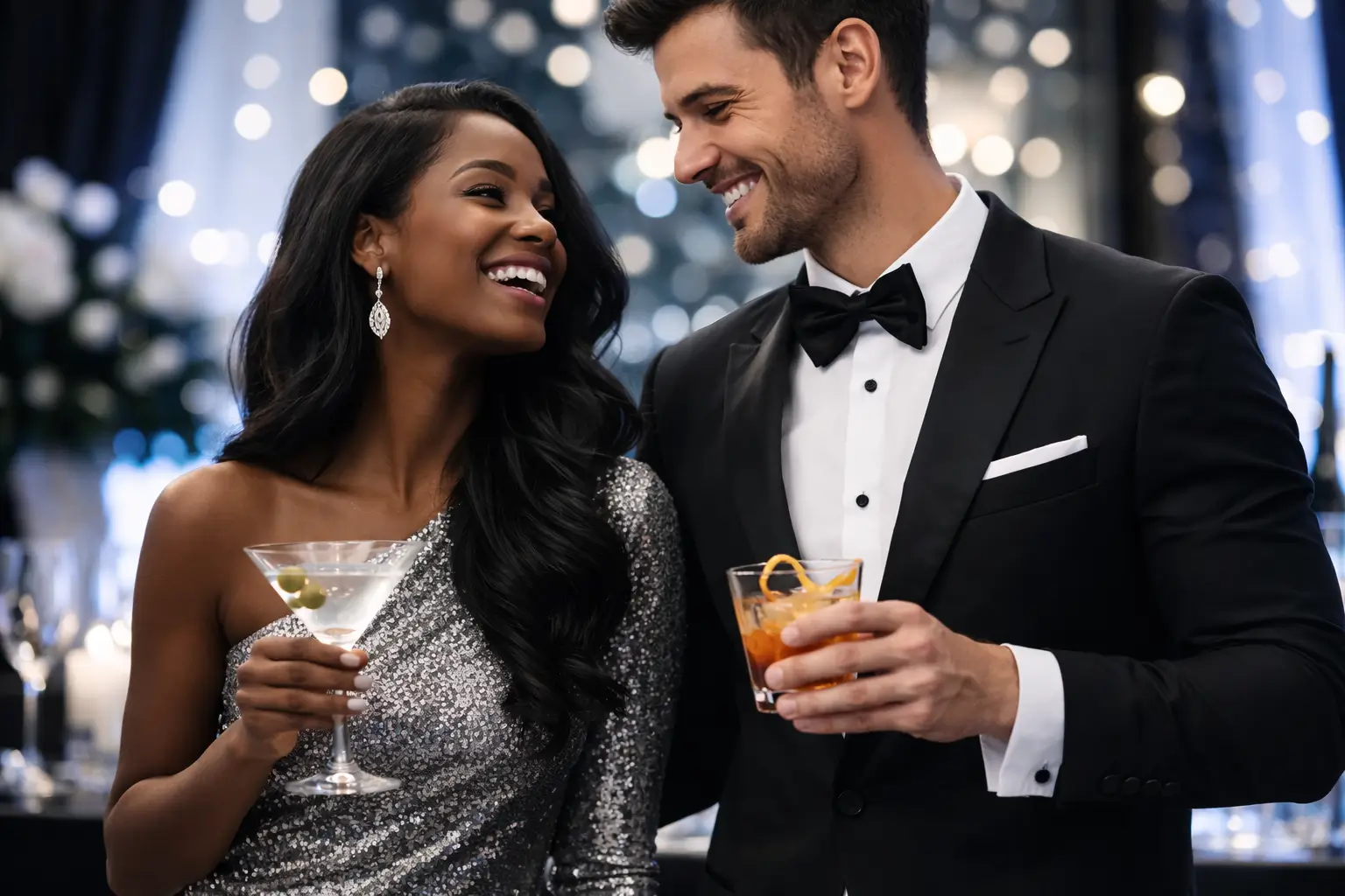 Guests enjoying the BMW of Pittsburgh Cocktail Shake-Up experience