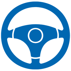 steering wheel - icon